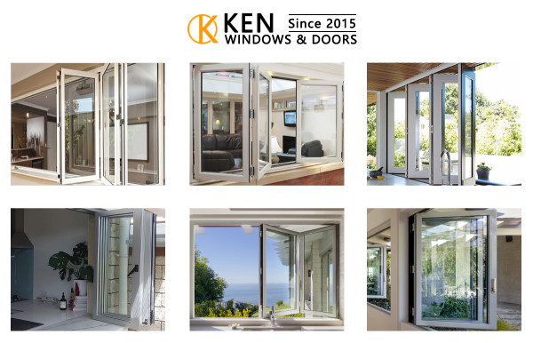 Kenwindow launches white horizontal folding windows to create an expansive, unobstructed view of the outdoors