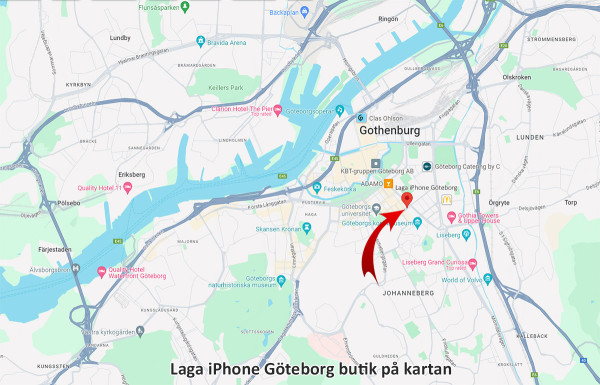 Laga iPhone Göteborg butik