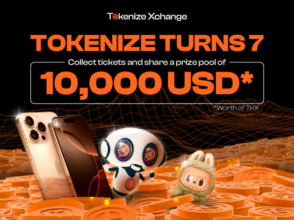 Tokenize Xchange Celebrates Its 7th Anniversary with ,000 in prizes