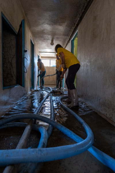 Scientology Volunteer Ministers in the Czech Republic gave hope and results amidst the floods in the Jeseníky Region.