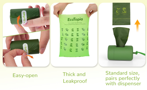 EcoTopia Launches Home Compostable Dog Poop Bags: A Step Toward Sustainability