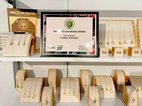 Vanimy Jewelry Wins Emerging Sustainable Brand Award at Magic NYC 2024