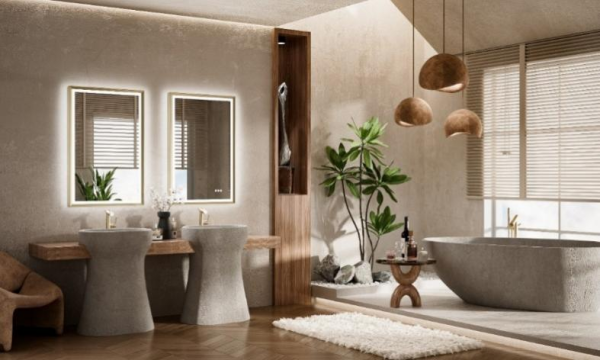 Tetotehome Presents Modern Organic Style: Transforming Bath Retreats into Serene Sanctuaries