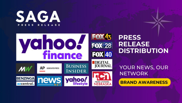 Saga Press Release Launches Yahoo Finance Press Release Publication Services