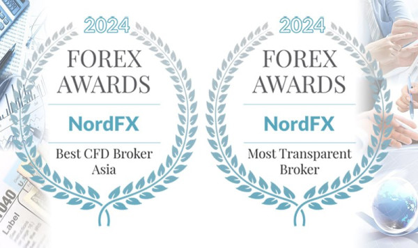 NordFX Secures Double Honour as Best CFD Broker and Most Transparent Broker of 2024