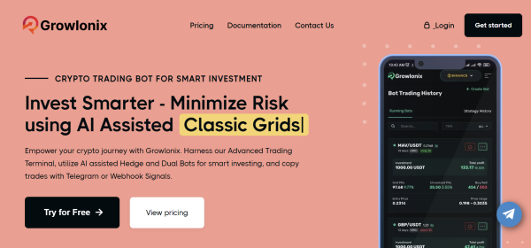 Growlonix Unveils Advanced AI-Powered Crypto Trading Platform with Superior Bot Features