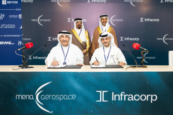 Infracorp Signs Partnership with Mena Aerospace to Develop Aircraft Hangar Facilities in Bahrain