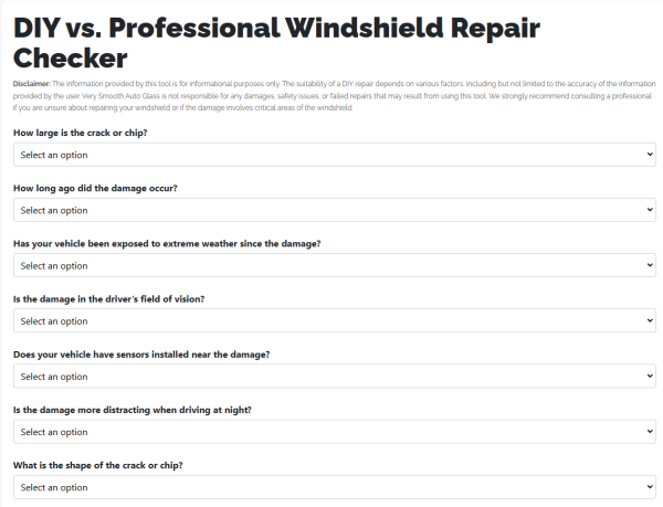 Revolutionize Windshield Repair: New Free Online Tool Helps Drivers Assess Damage Instantly