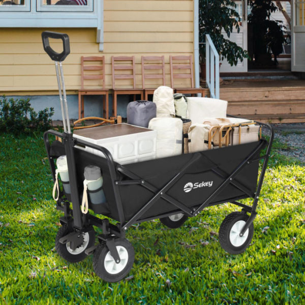 Experience Outdoor Convenience with Sekey’s Sturdy Folding Wagon