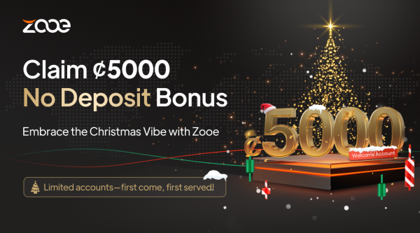 Experience Real Trading with Zooe's ¢5000 No Deposit Bonus—Join Now