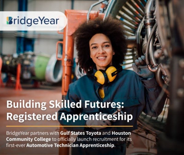 BridgeYear Launches First-Ever Automotive Apprenticeship Program in Houston TX