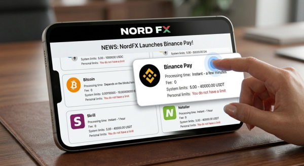NordFX Expands Payment Options with the Launch of Binance Pay