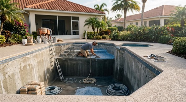 Classic Marcite Delivers Pool Refinishing Services Across The Villages, FL Area