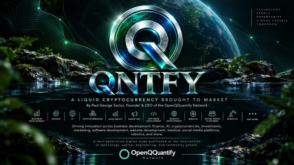 QNTFY: OpenQQuantify Brings AI, Engineering and the Developer Economy On-Chain