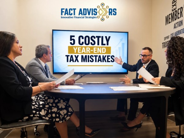 Beverly Hills Accounting Firm Shares 5 Year-End Tax Mistakes Businesses Should Avoid in 2026