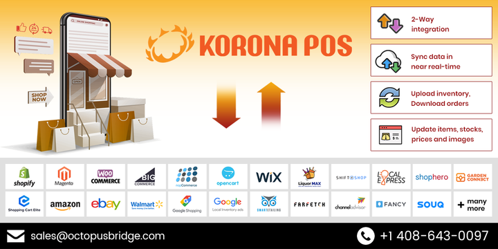 24Seven Commerce Announces Strategic Integration of Korona POS with eCommerce via Octopus Bridge