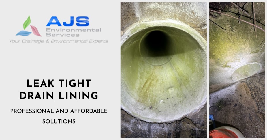 AJS Environmental Spearheads Sustainable Water Management with Innovative Leak Tight Drain Lining Solution