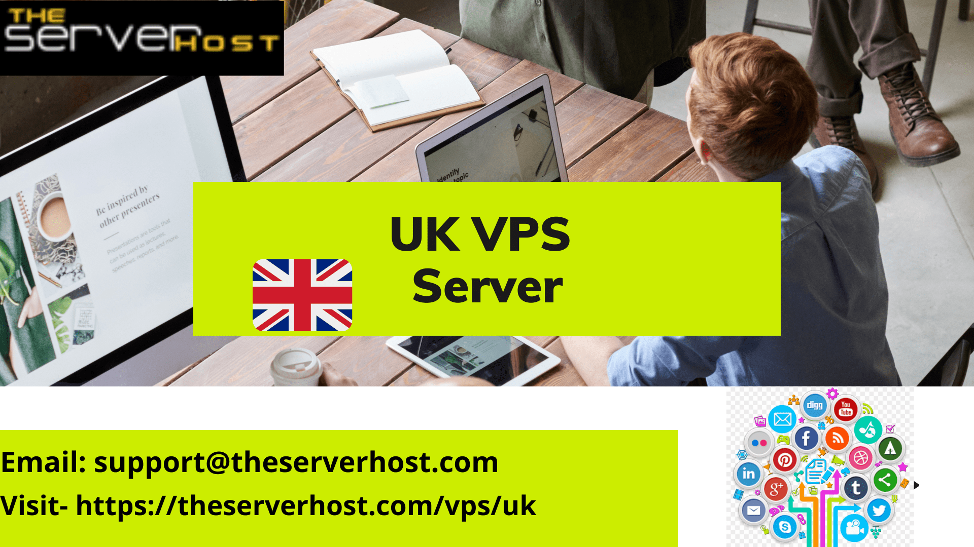 Get real physically located UK, London based IP and Data Center with TheServerHost Dedicated and VPS Server Hosting