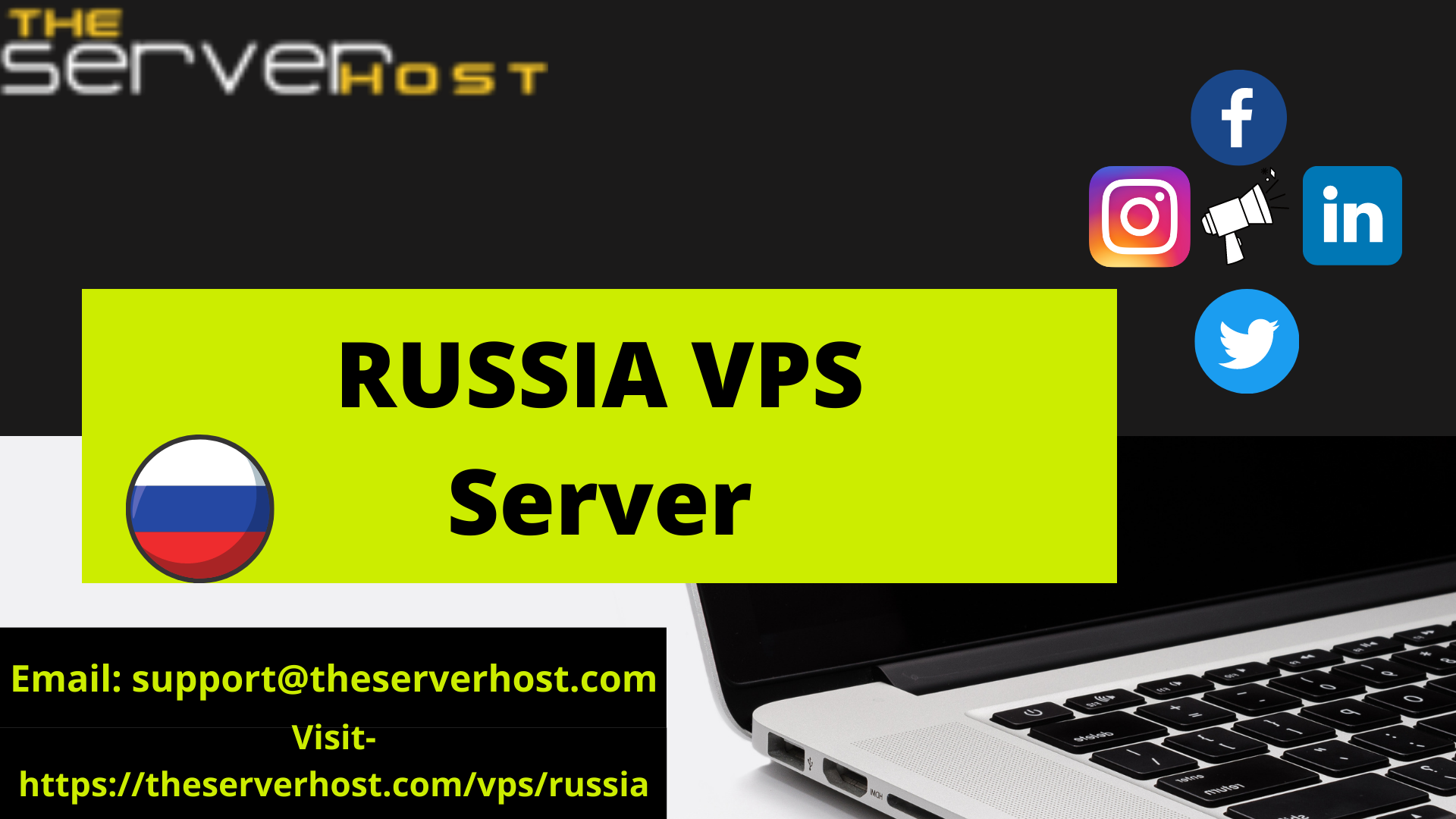 TheServerHost Russia, Moscow Dedicated and VPS Server offering Clean and dedicated IP with no spamRATS record for Transactional Emails